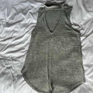 Gray tank top